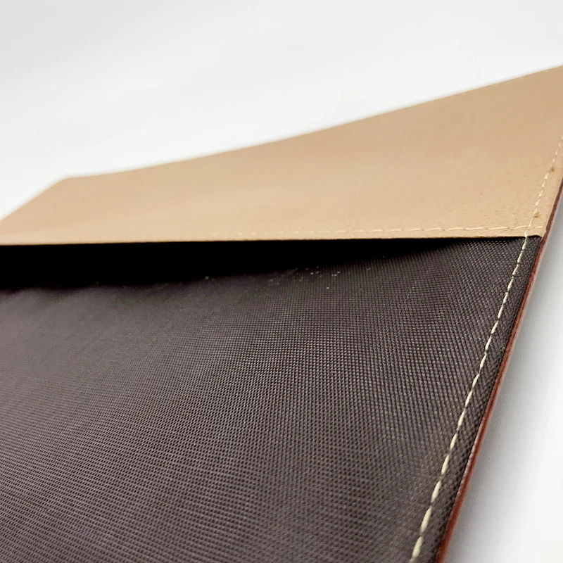 Leather executive embossed notebook