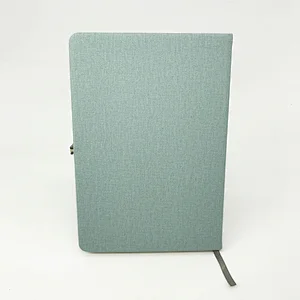 Professional manufacture portable agenda notebook with gold buckle