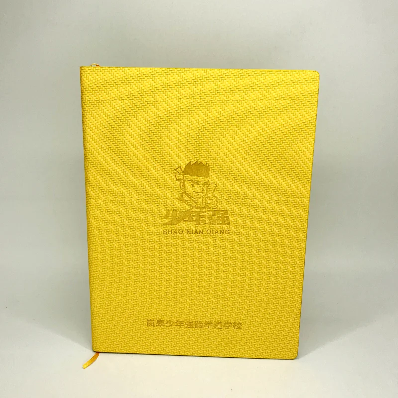 Professional chinese seller weaving style cover Office Fashion business notebook agenda