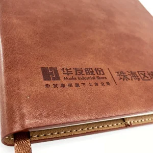 Wholesale fsc custom printing a5 size vintage hardcover notebook