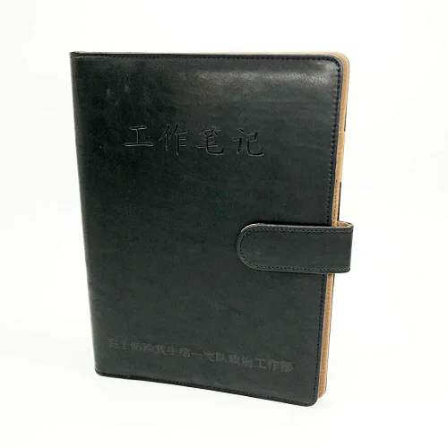 Factory Audit FSC paper belt closure hardcover notebook for school office