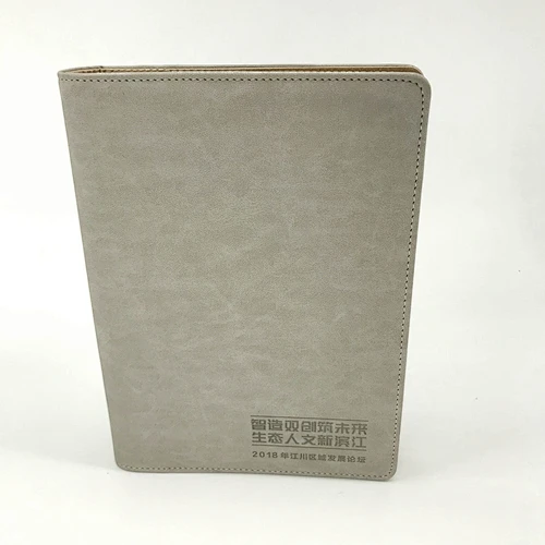 PU leather cover fancy european executive notebooks with card holder