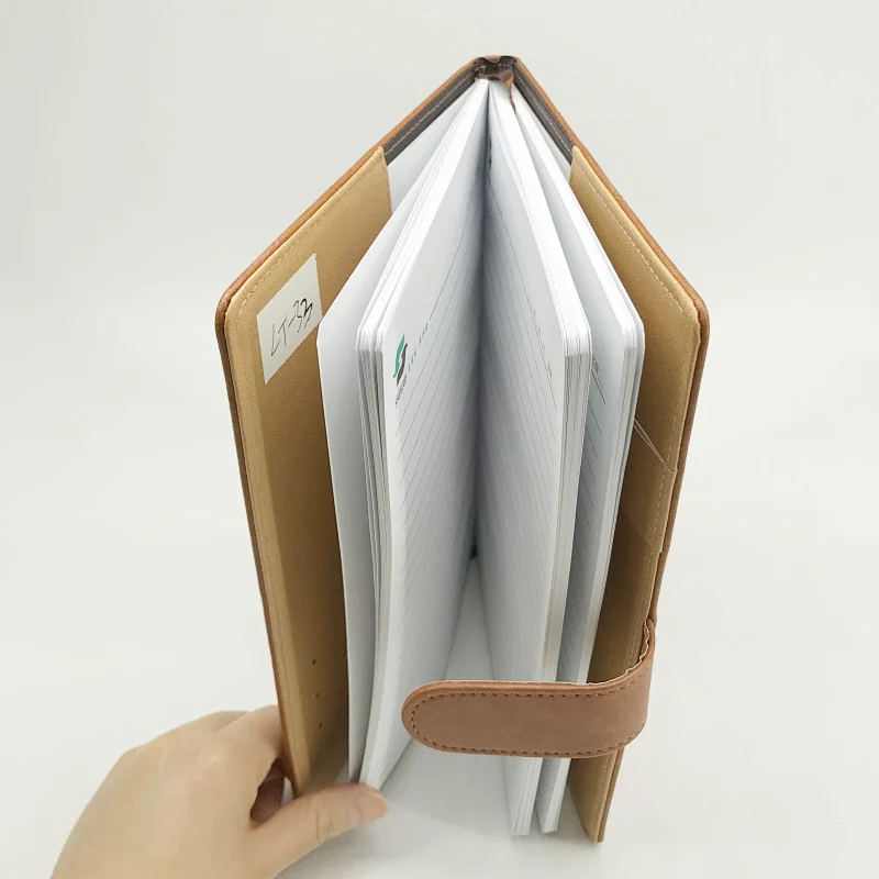 Custom logo smart advertising medium size conference notepad