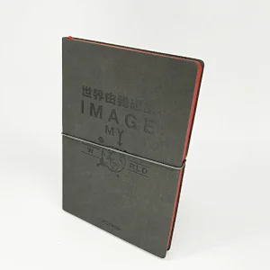 OEM inner pages printing customized band splice style workstation notebook