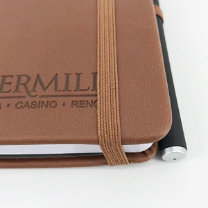 Souvenir promotion writing book unique hardcover notebook with pen
