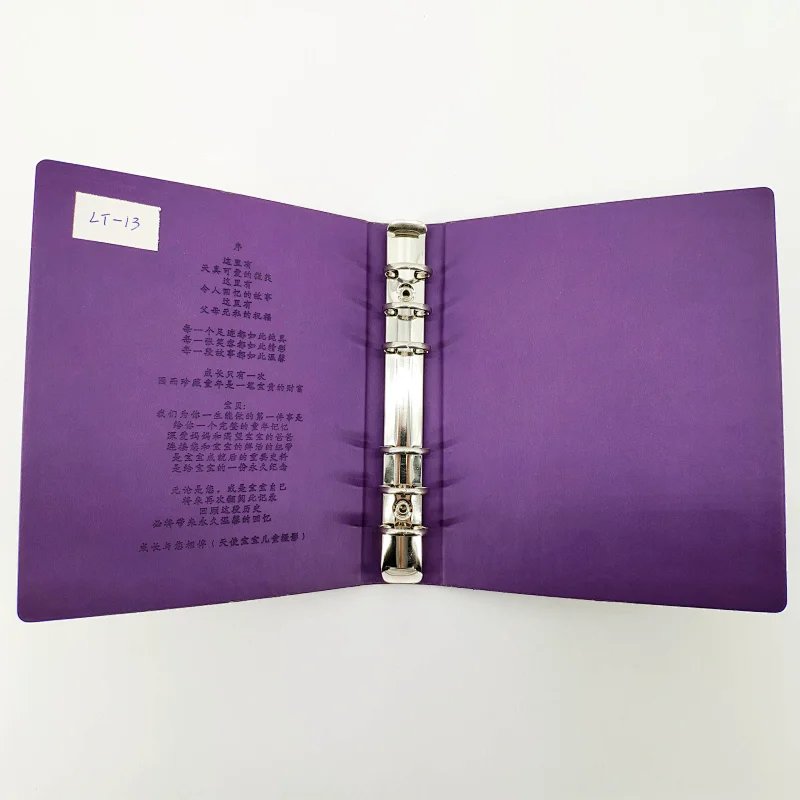 Customized design double usage photograph notebook