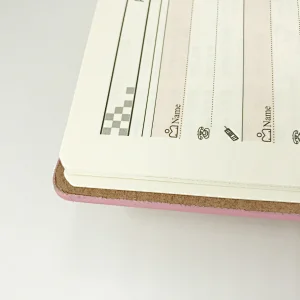 Promotional A5 Size Logo Printed Customized Hardcover PU Writing Notebook