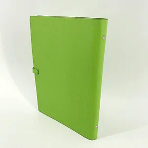 Custom logo printing personalized pattern magnet soft pu cover oem branded notepad with card holder