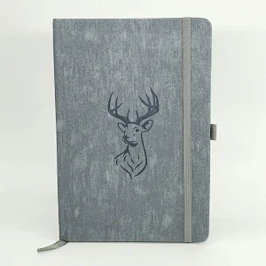 Factory Audit FSC paper belt closure animal hardcover notebook for school office