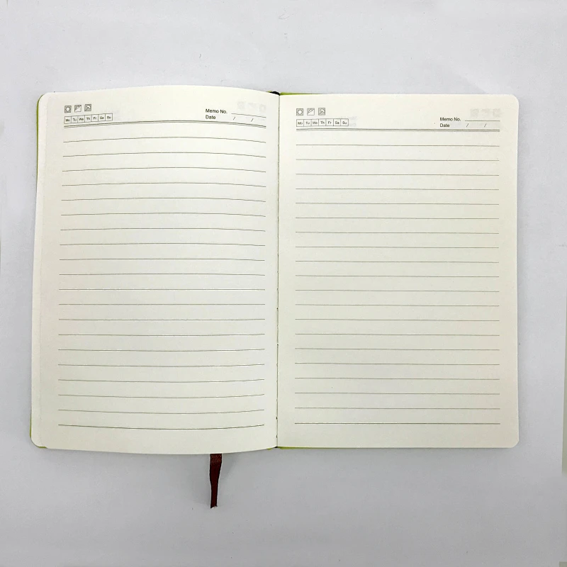 Color custom printed cover notebooks