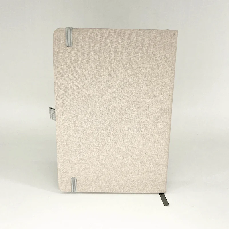 Wholesale elastic band hard cover custom logo pu leather journal notebook