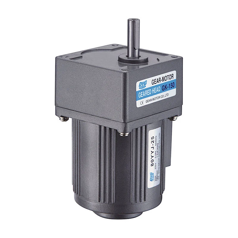 25W 80mm Micro AC Gear Motor