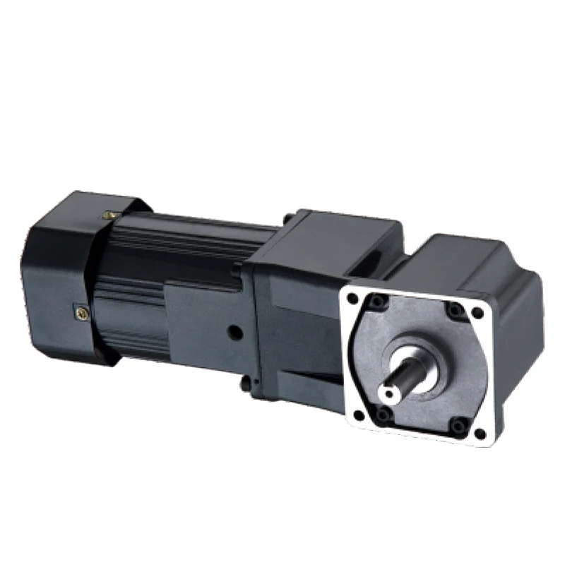 25W 80mm Right Angle Gear Motor (Solid Shaft & Hollow Shaft)
