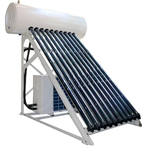 JIADELE Split System Solar Heat Pipe Water Heater Heating and Cooling Heat Pump