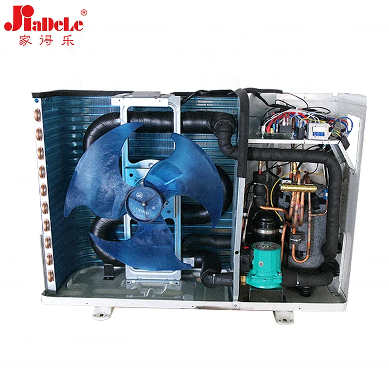 Jiadele Cheap Price For Home Air Source Domestic Hot Water Heat Pump Split