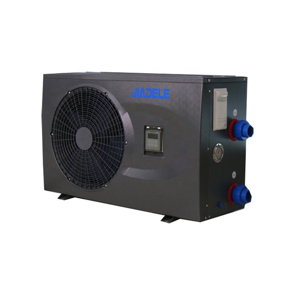 JIADELE Heat Pump Manufacturer R32 Mini DC Inverter Heat Pump Swimming Pool Water Heater air to water Pool Heater