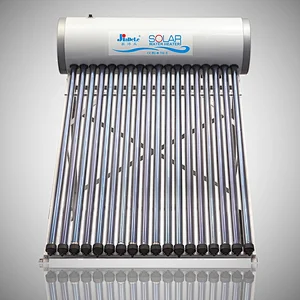 Factory Price vacuum tube solar hot water systems solar thermal instant rooftop Solar Powered Water Heater