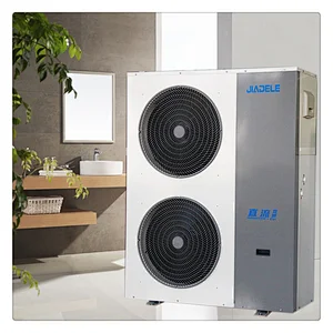 JIADELE A+++ ERP R32 WIFI controller full dc inverter EVI heat pump 16kw 24kw 36kw air to water inverter heat pump for heating