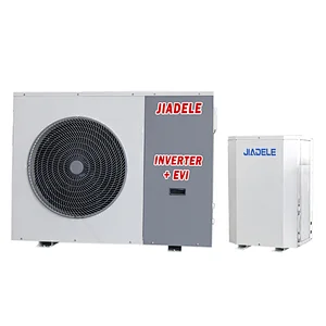 JIADELE Factory DC inverter Air Source Heat Pump Water Heater With Heating & Cooling & DHW R32 3 in 1All in One Heat Pumps