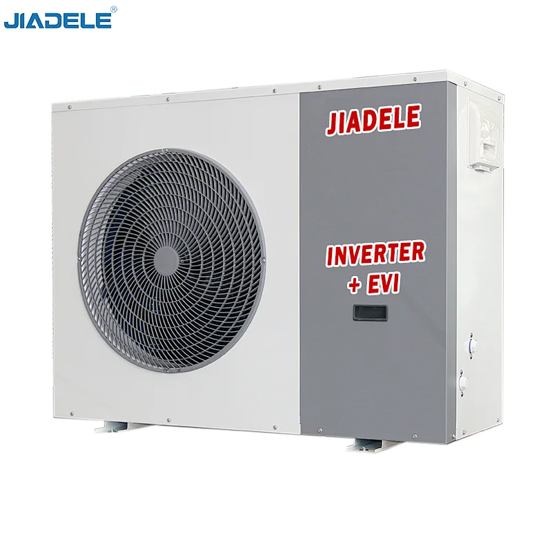 JIADELE R32 Evi Inverter Heating and Cooling Heat Pump for Home Central Heating Air to Water Monoblock Water Heater