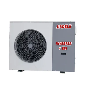 JIADELE A+++ ERP R32 WIFI controller full dc inverter EVI heat pump 16kw 24kw 36kw air to water inverter heat pump for heating