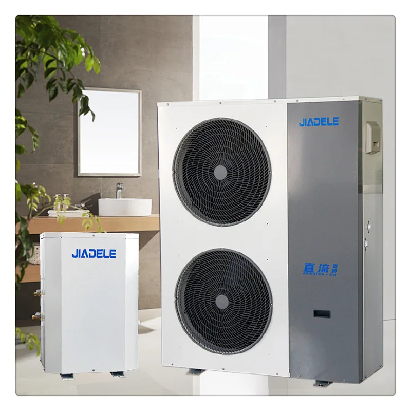 JIADELE R32 CE Air Source Heat Pump Warmepumpe DC Inverter Air To Water Heat Pump Water Heater