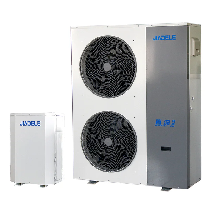 JIADELE Europe Air Source Home Heating Cooling R32 Inverter HeatPump 16KW 18KW 20KW 22KW Air to Water Mini Split Heat Pump