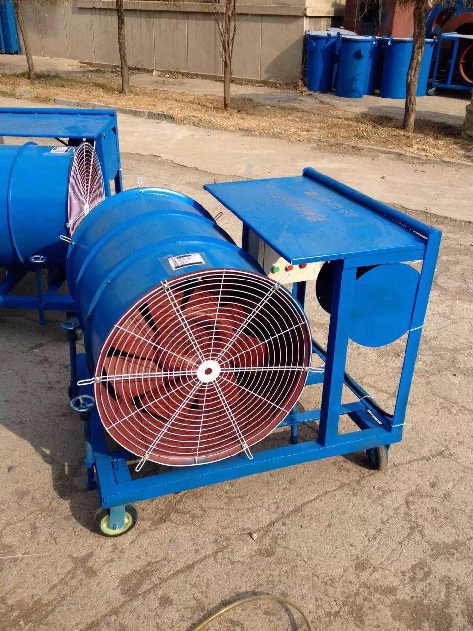 L4-72 Mobile Centrifugal Fan Grain Depot Air Supply Ventilation Grain Silo Ventilation Fan Chemical Plant Waste Gas Treatment