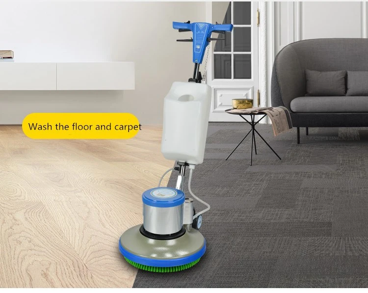 Hand push washing machine hotel carpet cleaning machine factory commercial floor scrubbing machine