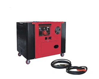 Generator welding machine