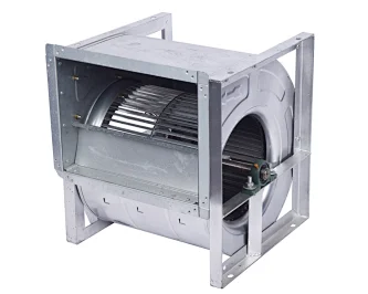 Volute air conditioning fan