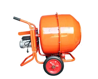 Hand pushed cement agitator