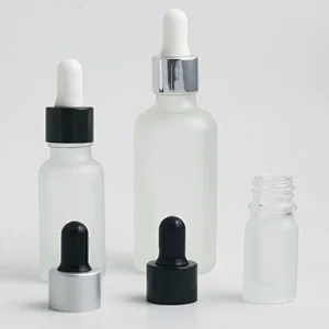 5ml 10ml 15ml 20ml 30m 50ml 100ml  Frost glass dropper bottle  With Pipette For Cosmetic Perfume Essential Oil