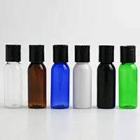 30ml PET Bottles with Disc Top Cap, 1 oz Plastic Dispensing Bottles for lotion/skin care water use