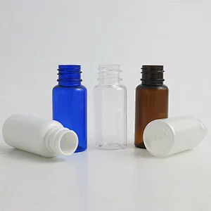 15ml clear blue amber white nasal oral spray bottle