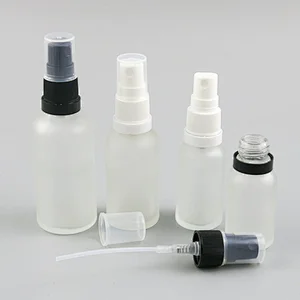 100ml 50ml 30ml 20ml 15ml 10ml 5ml clear frost glass sprayer essential oil bottle