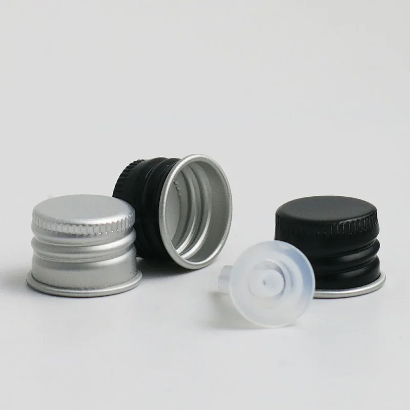 100ml 50ml 30ml 20m 15ml 10ml 5ml pink glass essential oil bottle containers with aluminum lids