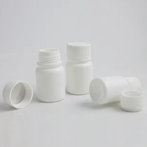 Pill Bottle Plastic Sample Bottle 15ml 30ml Lab bottle Storage Container + Lid