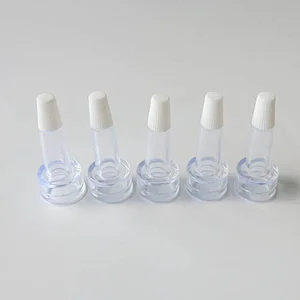 13mm 20mm horn PVC drops head for glass bottles, PVC droppers