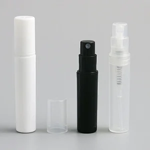 Refillable Travel size 2ml 3ml 4ml 5ml perfume fine mist mini plastic spray bottle