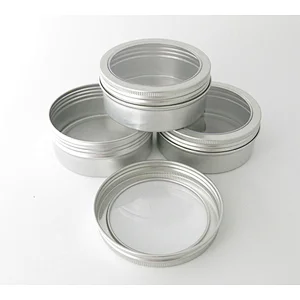 200g200ml Aluminum tins Aluminum jars with screw caps