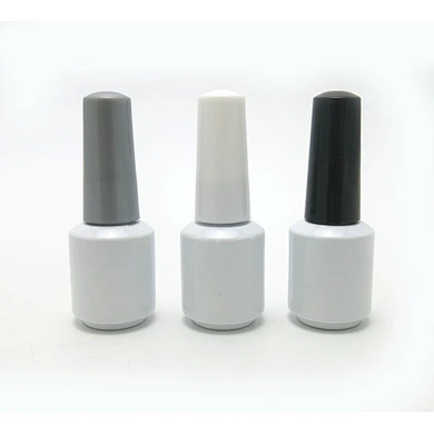 Empty Glass Nail Polish Bottle Portable Small Brush Nail Art Container Glass Nail Oil Bottles Wholesale