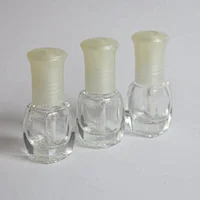 Empty 5ml Glass Nail Polish Bottle Portable Small Brush Nail Art Container Glass Nail Oil Bottles Wholesale