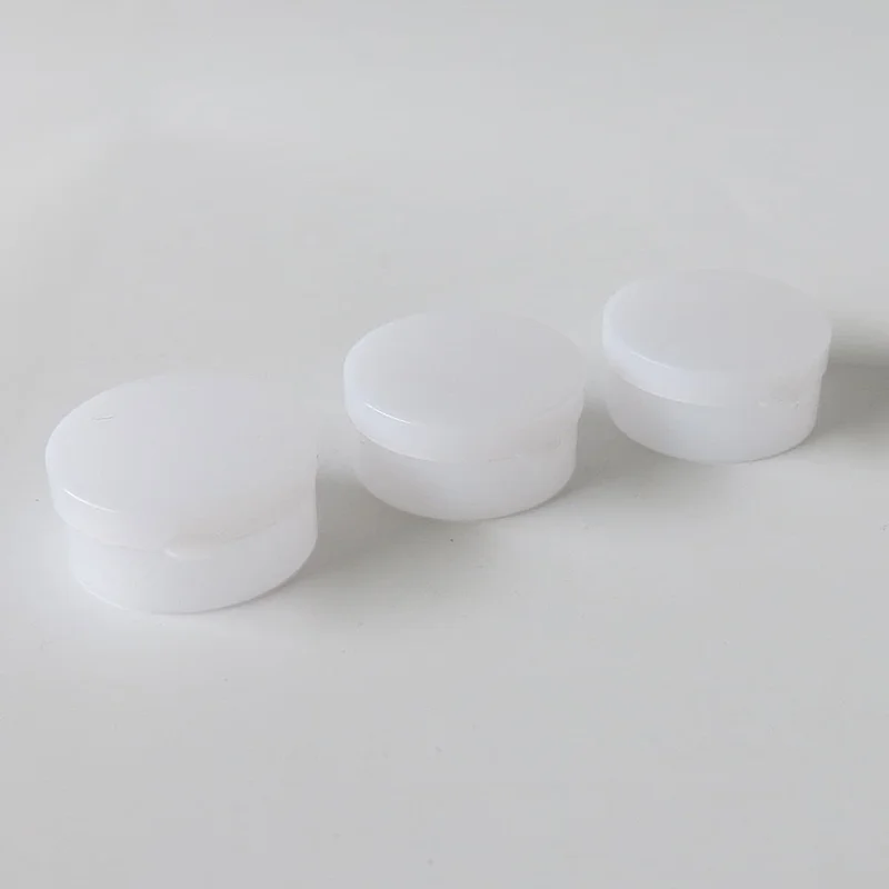 10g White Empty Cosmetic Containers Jar Pot Storage Box Cosmetic Jar Plastic Perfume Bottle Cream Containers