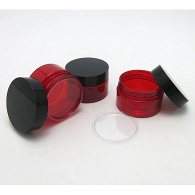 plastic round cream containers