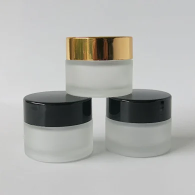 cosmetic frosted glass bottles