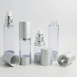 15ml 30ml 50ml Vacuum Pump Bottles Makeup Cream Lotion Shampoo Packaging Airless Refillable Travel Cosmetic Containers