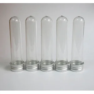 20ml 30ml Mask Bath Salt Test PET Tube Aluminum Cap 30cc Plastic Cosmetic Tube With Pressure Sensitive SeaL
