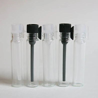 glass empty perfume bottle