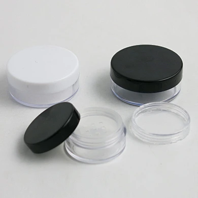 empty loose powder container